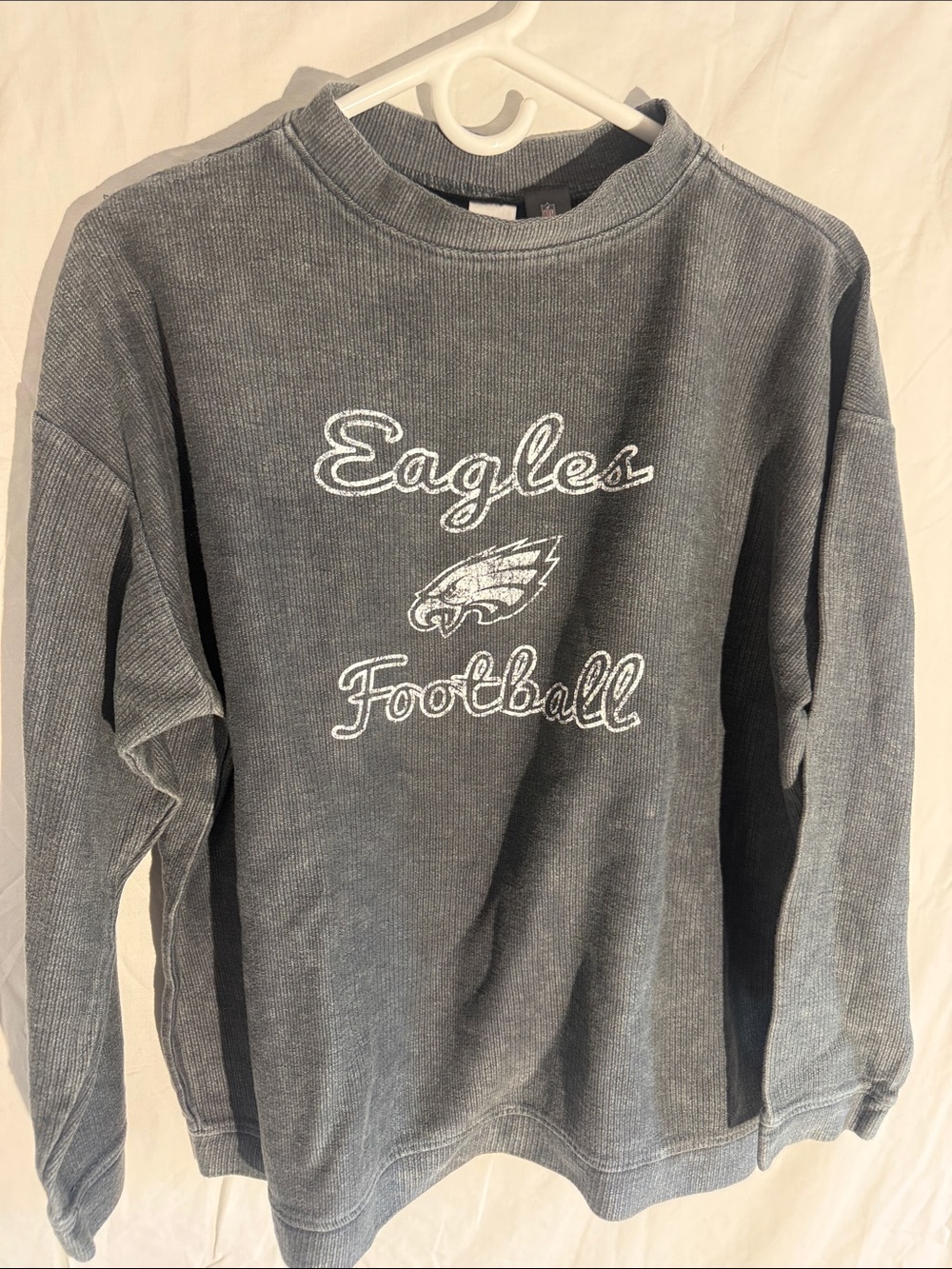 NFL Gray Eagles Football Crewneck Sweatshirt